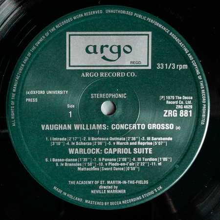 Guide to collecting Argo Spiral Classics Fine Quality Classical LPs