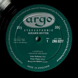 Argo 1st label